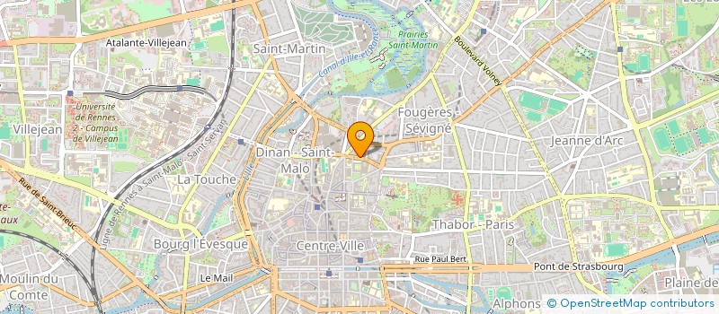 localisation de l'entreprise MONSIEUR MENAD BOUHAS  RENNES