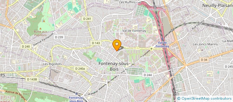localisation de l'entreprise MONSIEUR MENAHEM BELHASSEN à FONTENAY-SOUS-BOIS