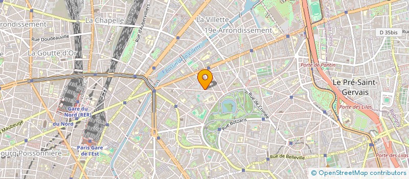 localisation de l'entreprise MONSIEUR MENAHEM ETTOUATI  LES PAVILLONS-SOUS-BOIS