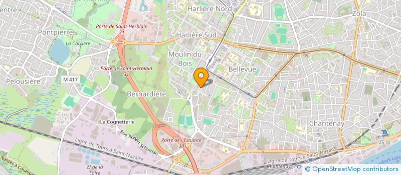 localisation de l'entreprise MONSIEUR MENAHEM MONTASSIER à NANTES