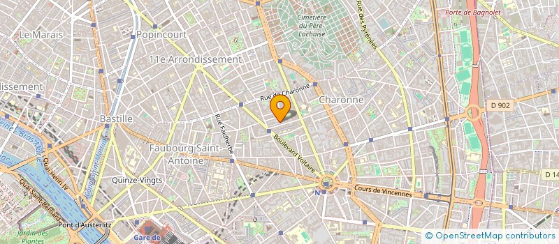 localisation de l'entreprise MONSIEUR MENAHEM MSIKA  PARIS