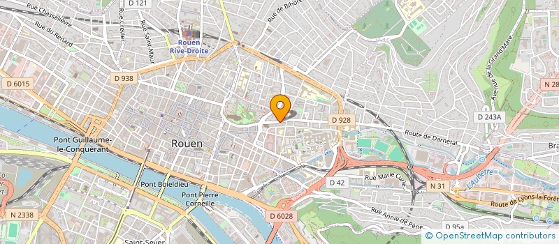 localisation de l'entreprise MONSIEUR MENDEL DELABIE à ROUEN