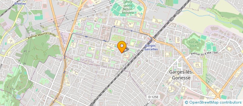 localisation de l'entreprise MONSIEUR MENDEL FITOUSSI  SARCELLES