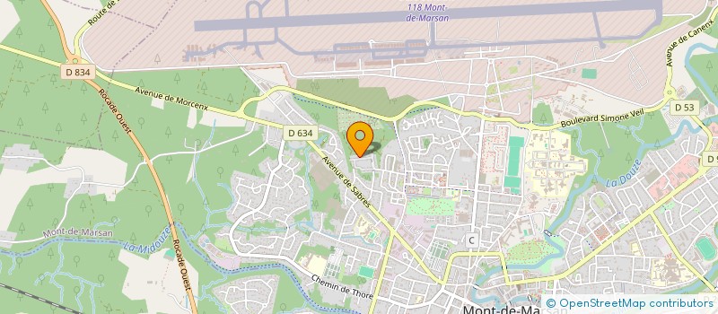 localisation de l'entreprise MONSIEUR MENDY LAMBERGER  SAINT-PERDON