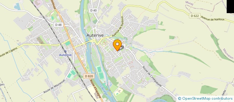 localisation de l'entreprise MONSIEUR MENDY MESBAH  AUTERIVE