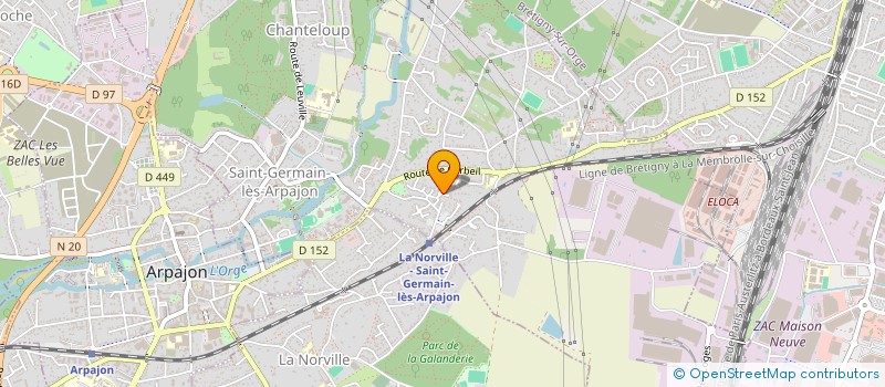localisation de l'entreprise MONSIEUR MENG LAM à SAINT-GERMAIN-LES-ARPAJON