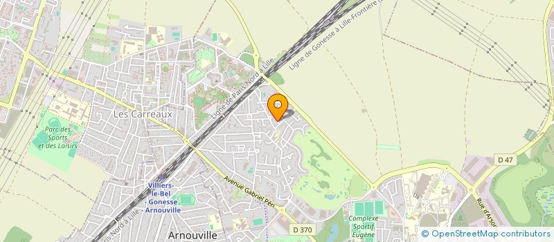 localisation de l'entreprise MONSIEUR MENG OU à GONESSE