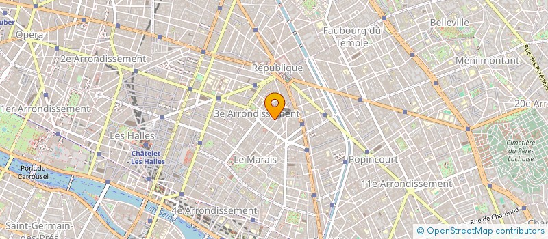 localisation de l'entreprise MONSIEUR MENG ZHOU  PARIS