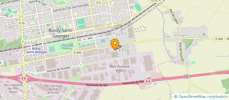 localisation de l'entreprise MONSIEUR MENGKHUN SAM  BUSSY-SAINT-GEORGES