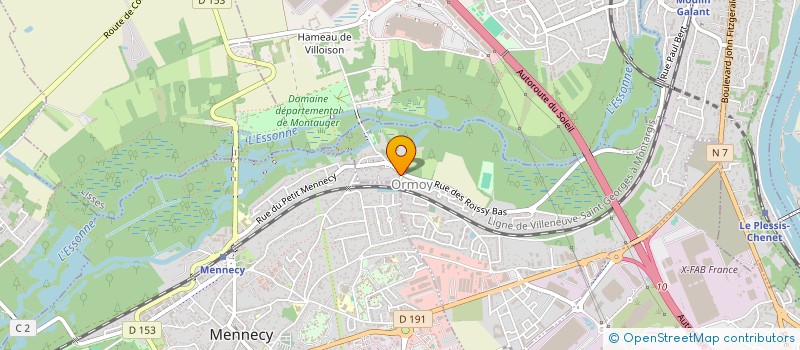 localisation de l'entreprise MONSIEUR MENGS NEGASH  ORMOY