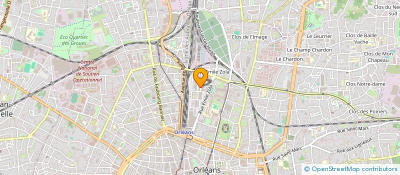 localisation de l'entreprise MONSIEUR MENGSTAB TUKUA  ORLEANS
