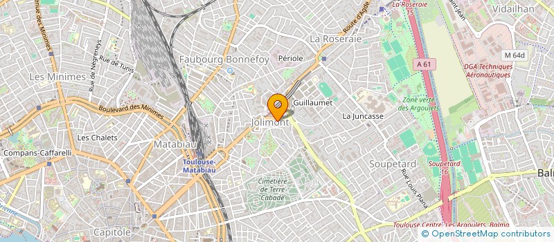 localisation de l'entreprise MONSIEUR MENGZI LI à TOULOUSE
