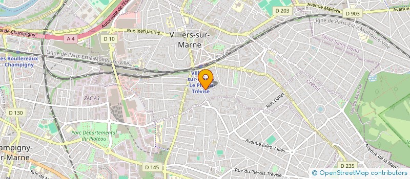 localisation de l'entreprise MONSIEUR MENIL AMRANE à VILLIERS-SUR-MARNE