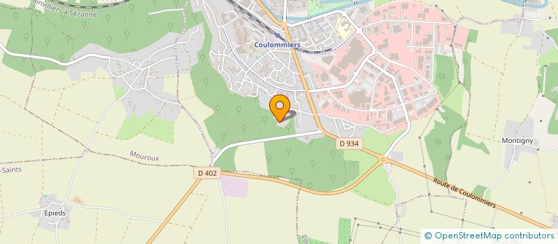 localisation de l'entreprise MONSIEUR MENJEE TOUTTAIN à COULOMMIERS