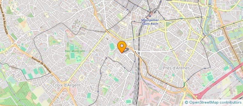 localisation de l'entreprise MONSIEUR MENOUAR BOUSSEKA à MONTPELLIER