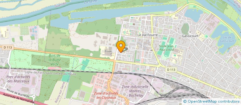 localisation de l'entreprise MONSIEUR MENOUAR ELAKREDAR  MANTES-LA-JOLIE