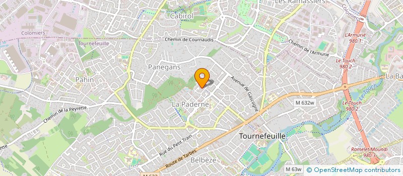 localisation de l'entreprise MONSIEUR MENOUAR FELLOUH à TOURNEFEUILLE