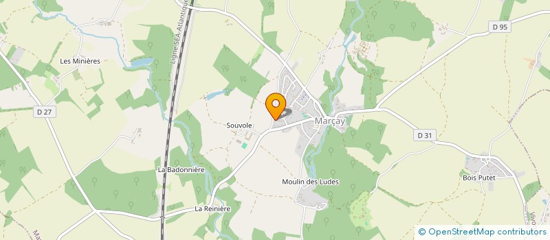 localisation de l'entreprise MONSIEUR MENOUAR KHOUANI  MARCAY