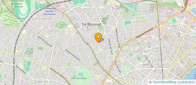 localisation de l'entreprise MONSIEUR MENOUAR NOUARI à LE BOUSCAT