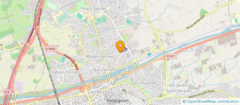 localisation de l'entreprise MONSIEUR MENOUER FARIB  SAINTE-MARIE-LA-MER