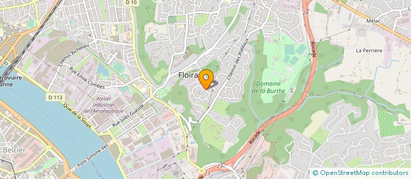 localisation de l'entreprise MONSIEUR MENOUER ZELMATI  FLOIRAC