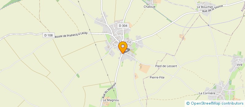localisation de l'entreprise MONSIEUR MENSAH AMAIZO à AIGONDIGNE