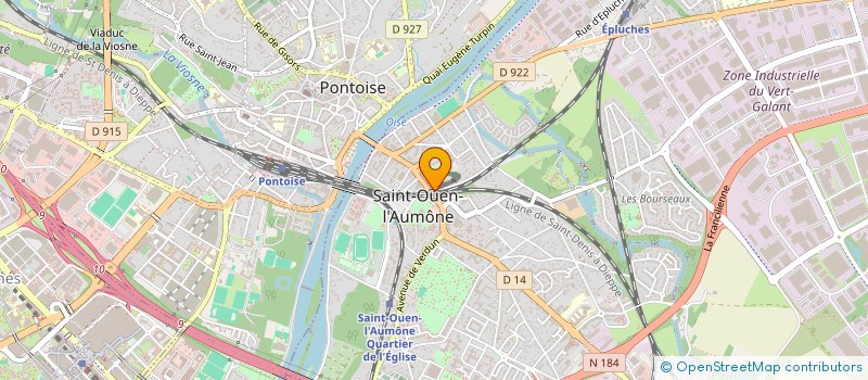 localisation de l'entreprise MONSIEUR MENSAH SALE à SAINT-OUEN-L'AUMONE