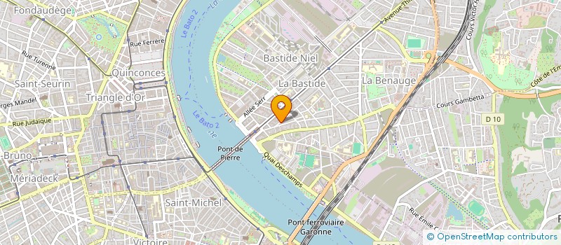 localisation de l'entreprise MONSIEUR MENSSOUR CHIBANE  BORDEAUX