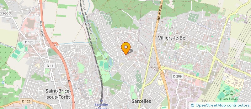 localisation de l'entreprise MONSIEUR MENSUR DIRIL à SARCELLES