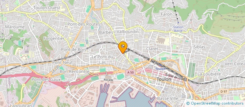 localisation de l'entreprise MONSIEUR MENSUR ELEZI  TOULON