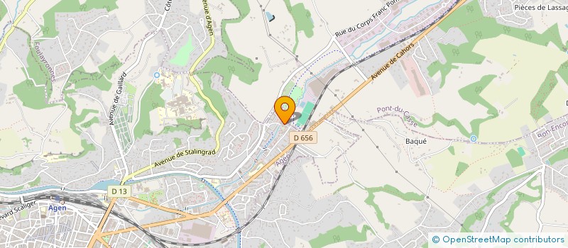 localisation de l'entreprise MONSIEUR MERAB MANIA  AGEN