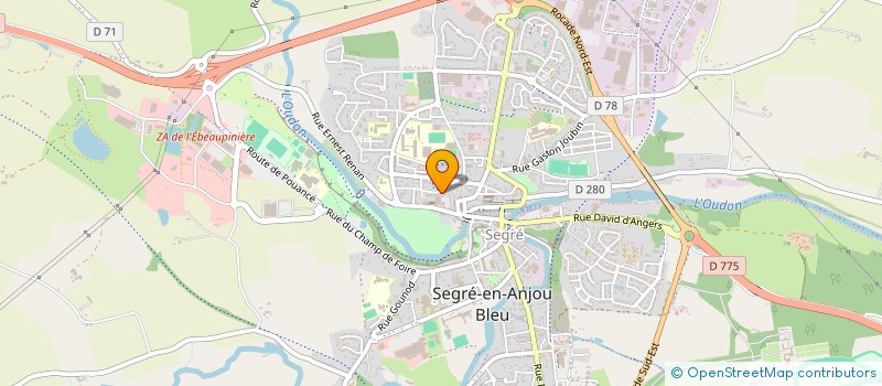 localisation de l'entreprise MONSIEUR MERABI KHUDOYAN à SEGRE-EN-ANJOU BLEU