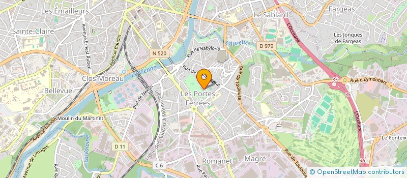 localisation de l'entreprise MONSIEUR MERAJ KODIKHEL à LIMOGES