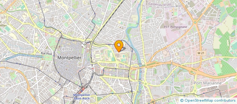 localisation de l'entreprise MONSIEUR MERCHID GEORGEOS à MONTPELLIER
