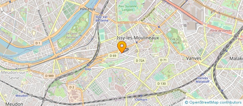 localisation de l'entreprise MONSIEUR MEREDITH CHAILLOU à ISSY-LES-MOULINEAUX