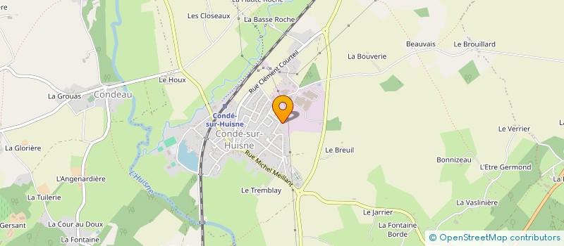 localisation de l'entreprise MONSIEUR MEREDITH DUBANT à SABLONS-SUR-HUISNE