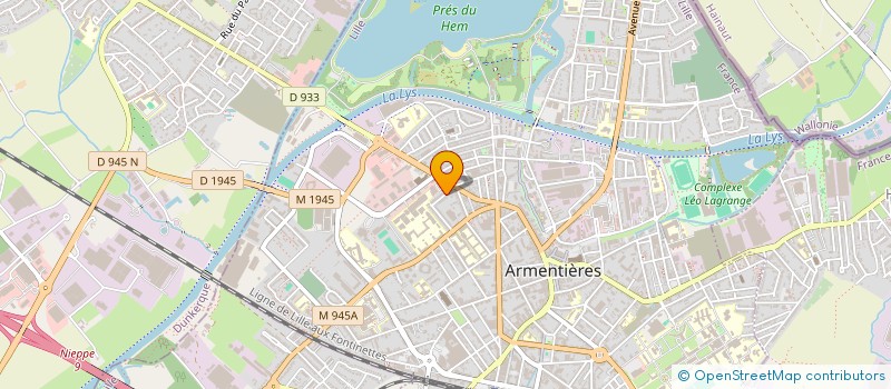 localisation de l'entreprise MONSIEUR MEREMI MAINA  ARMENTIERES