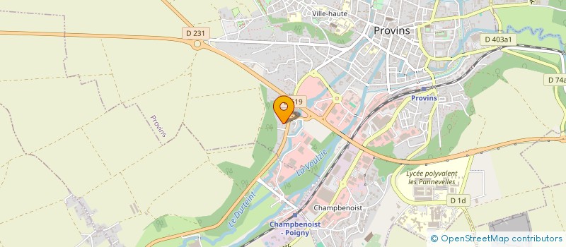 localisation de l'entreprise MONSIEUR MERGIM BERISHA à PROVINS