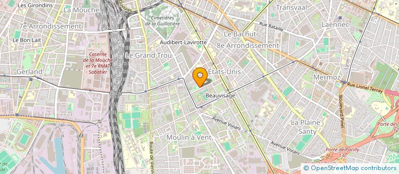 localisation de l'entreprise MONSIEUR MERGIM SEJDIJA  LYON