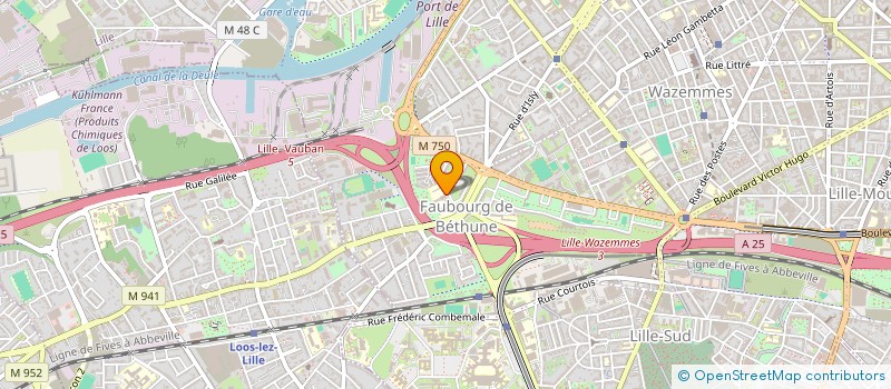 localisation de l'entreprise MONSIEUR MERHAWI TESFAMIKAEL à LILLE