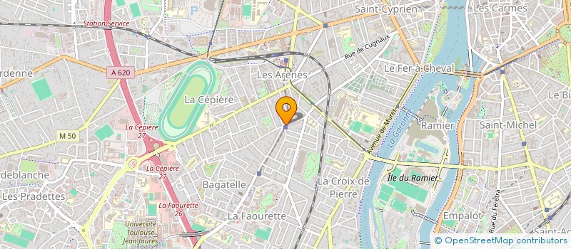 localisation de l'entreprise MONSIEUR MERHOUL BESSOLTANE à TOULOUSE
