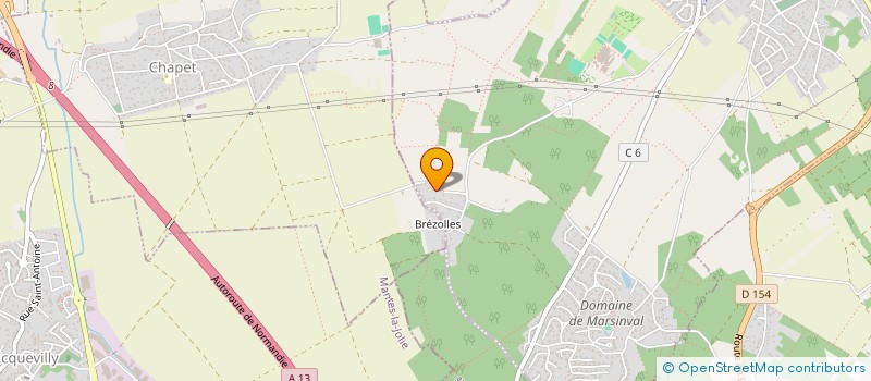 localisation de l'entreprise MONSIEUR MERIADEC BELHADJALI à VERNOUILLET