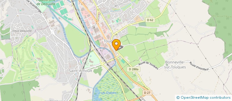 localisation de l'entreprise MONSIEUR MERIADEC BLANCHET à TOUQUES