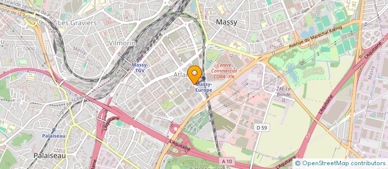 localisation de l'entreprise MONSIEUR MERIADEG PERRINEL à MASSY