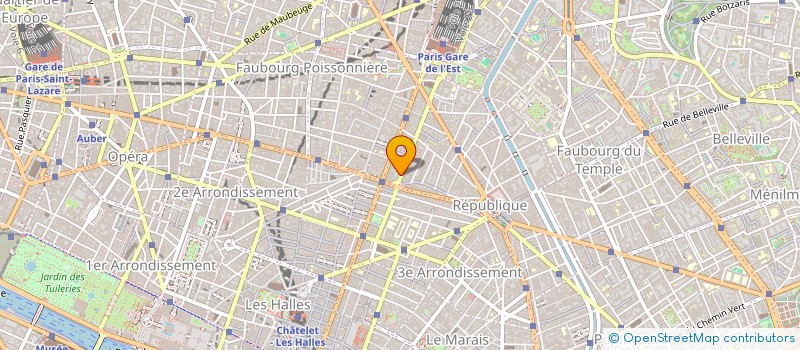 localisation de l'entreprise MONSIEUR MERIC SETTEMBRE  PARIS