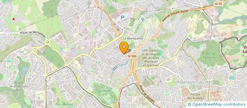 localisation de l'entreprise MONSIEUR MERIL BOMPARD à MONTPELLIER