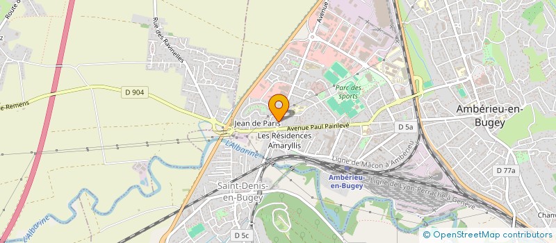 localisation de l'entreprise MONSIEUR MERITON AJETI  DOUVRES