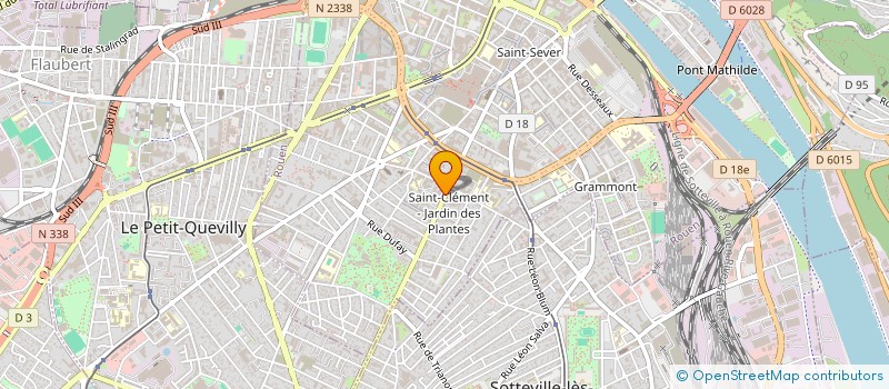 localisation de l'entreprise MONSIEUR MERITON BUJUPI à ROUEN