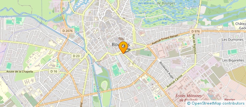 localisation de l'entreprise MONSIEUR MERITON JAKAJ  BOURGES