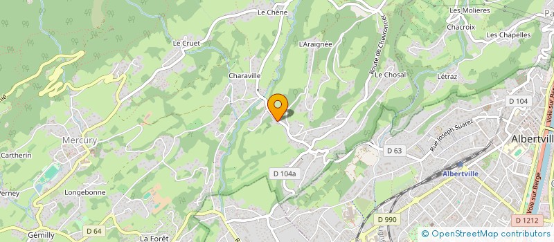 localisation de l'entreprise MONSIEUR MERLCHIOR RAVIER  MERCURY